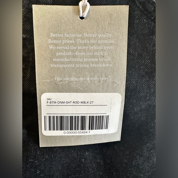 Everlane-The Cheeky Denim Short - Picture 3 of 6